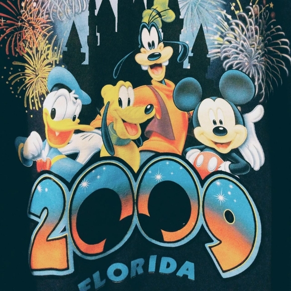 Vintage 2009 Walt Disney World Graphic Tee - XL - Picture 3 of 4